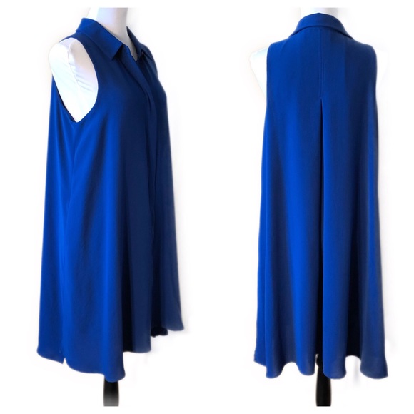 Adrianna Papell Dresses & Skirts - Blue ADRIANNA PAPELL Hi Lo Tunic Sheath Dress